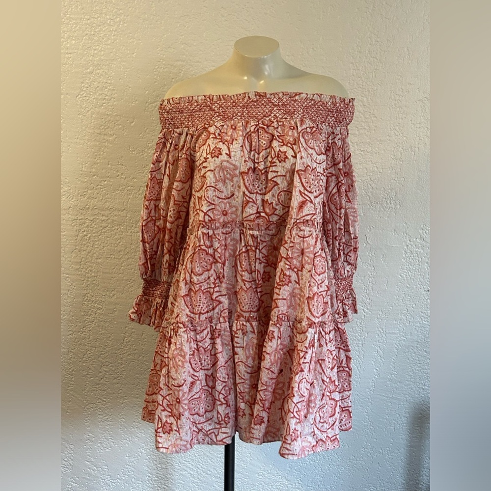 ASH & EDEN UNI off shoulder Mini dress sz XS NWT